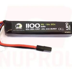 NP Power Battery 11.1v 1100mah LiPo Stick type